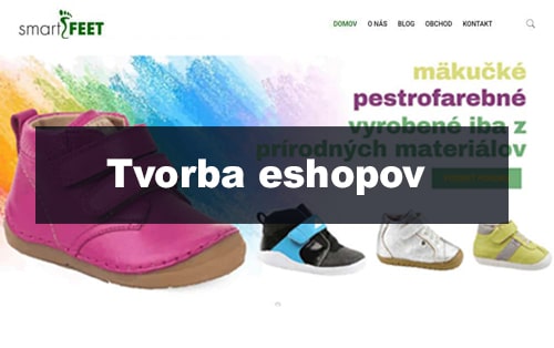 Tvorba eshopu - smartfeet.sk | webstránka | webstranka | webstránky | webstranky